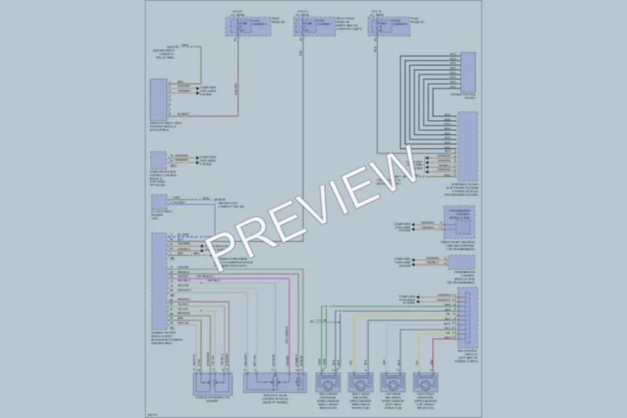 2010 Audi Q5 Cruise Control wiring diagram preview