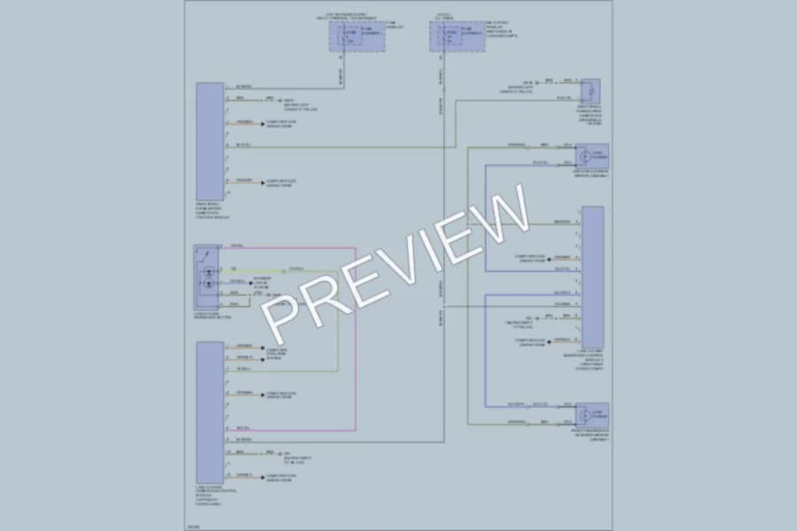 2010 Audi Q5 Navigation wiring diagram preview