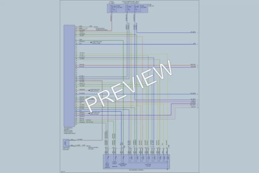 2010 Audi Q7 Transmission wiring diagram preview