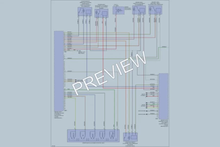 2010 Audi S4 Memory Systems wiring diagram preview