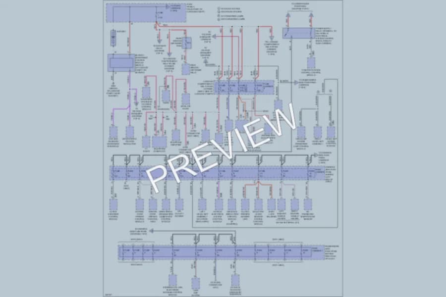 2010 Audi S4 Power Distribution wiring diagram preview
