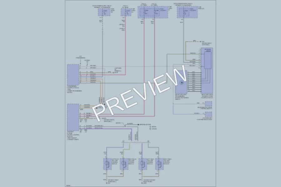 2010 Audi S6 Exterior Lights wiring diagram preview