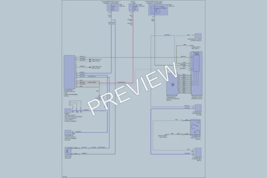 2010 Audi S6 Transmission wiring diagram preview