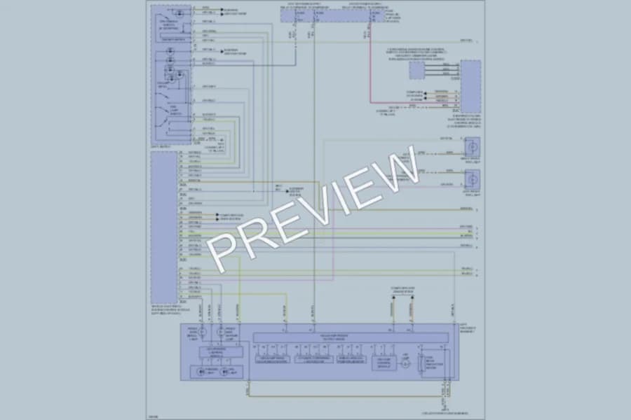 2010 Audi TT Headlights wiring diagram preview