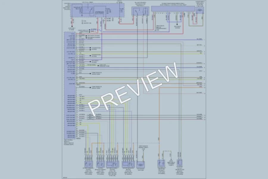 2010 BMW 128i Engine Performance wiring diagram preview
