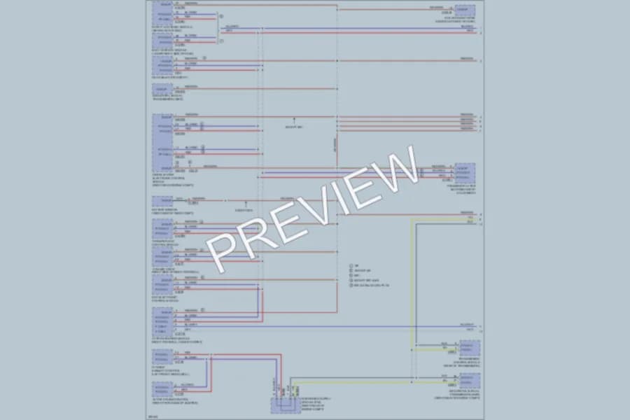 2010 BMW 528i Computer Data Lines wiring diagram preview