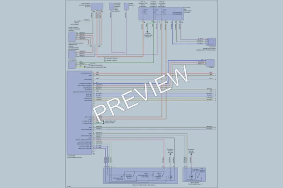 2010 BMW 535iGranTurismo Air Conditioning wiring diagram preview