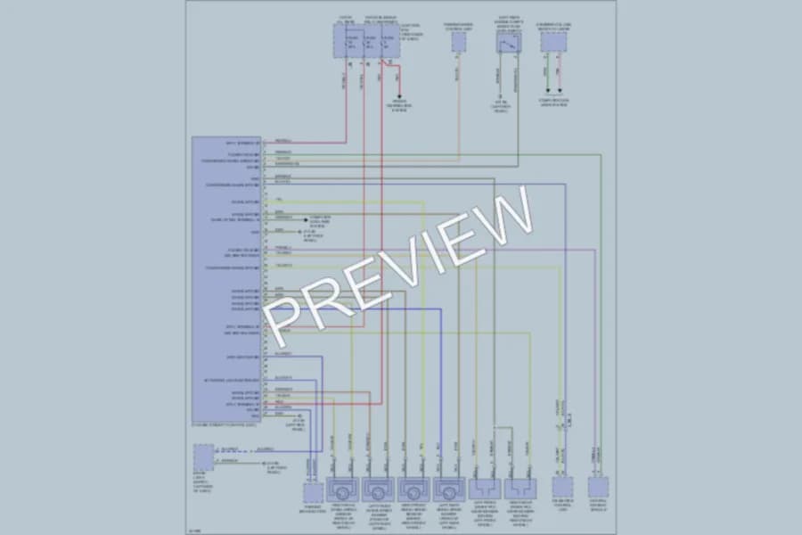 2010 BMW 535iGranTurismo Anti Lock Brakes wiring diagram preview