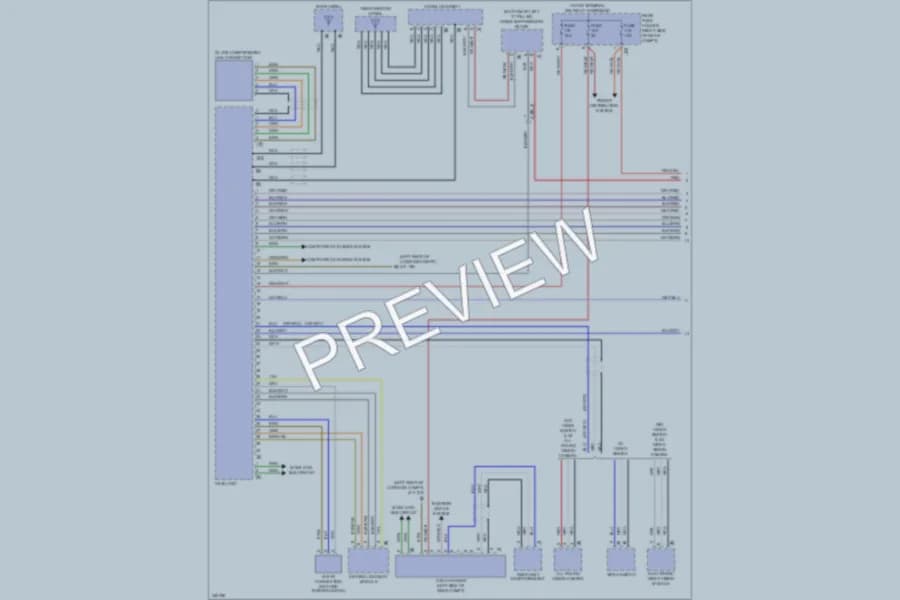 2010 BMW 535iGranTurismo Radio wiring diagram preview