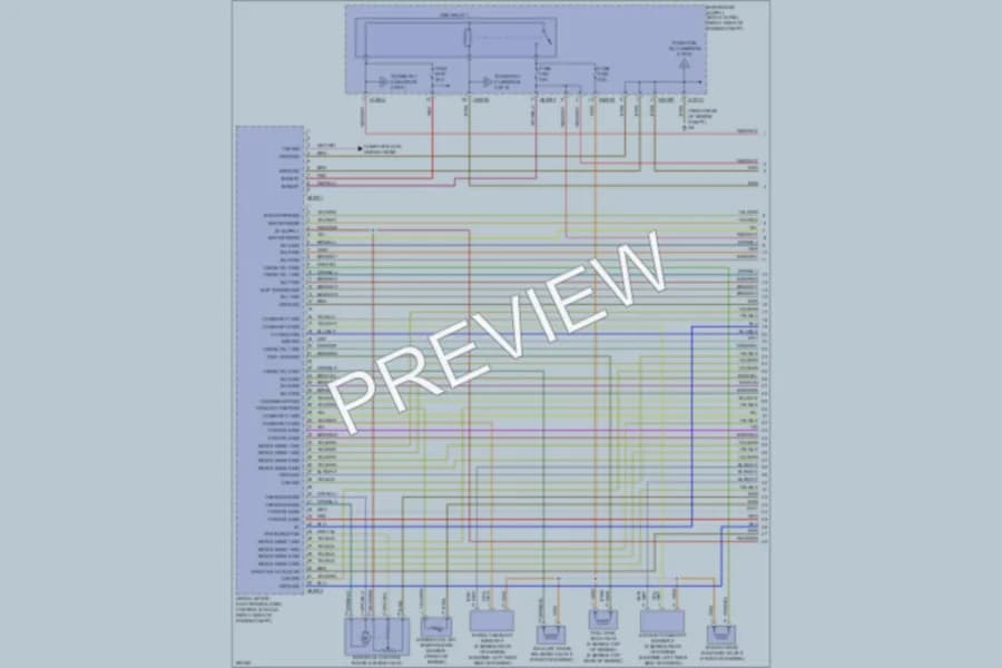 2010 BMW 550i Engine Performance wiring diagram preview