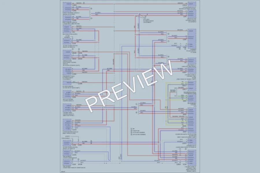 2010 BMW 650i Computer Data Lines wiring diagram preview