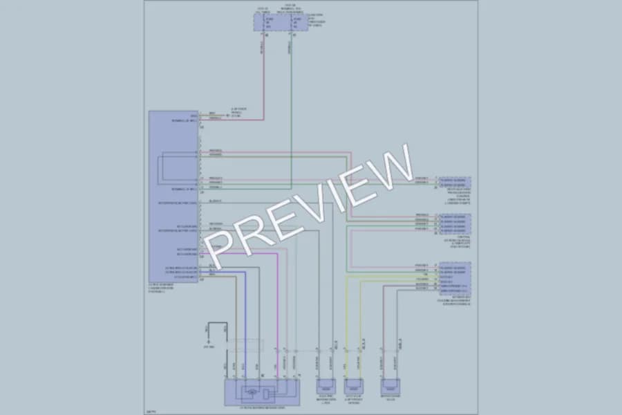 2010 BMW 750Li Electronic Power Steering wiring diagram preview