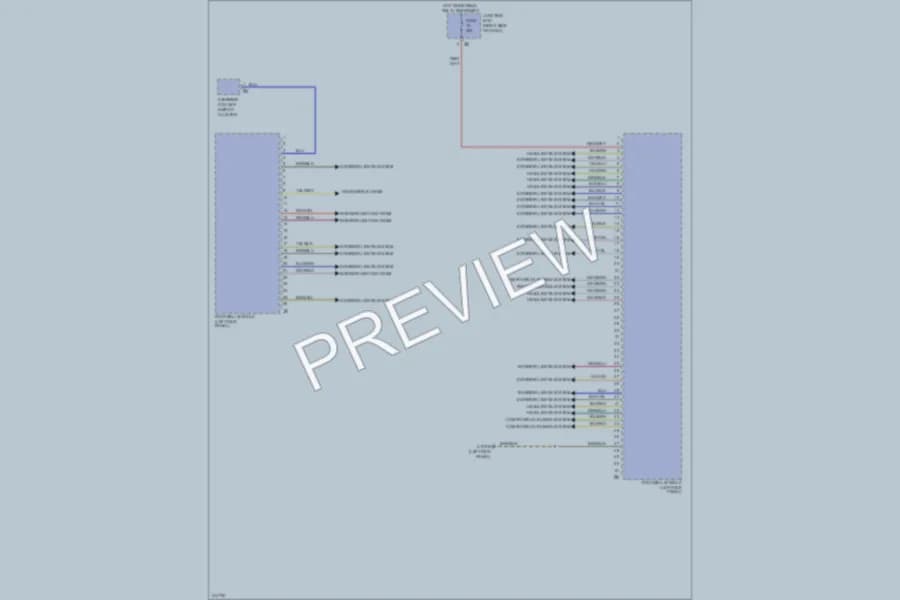 2010 BMW 750i Body Control Modules wiring diagram preview