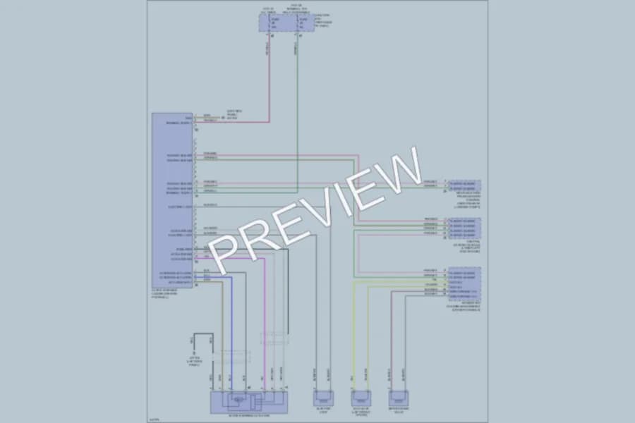2010 BMW 750i Electronic Power Steering wiring diagram preview