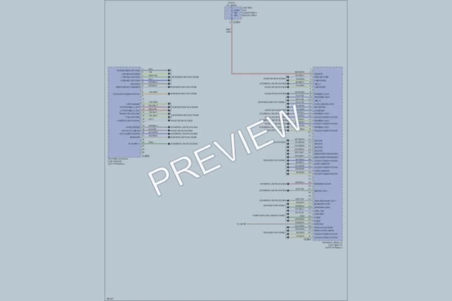 2010 BMW X5 Body Control Modules wiring diagram preview