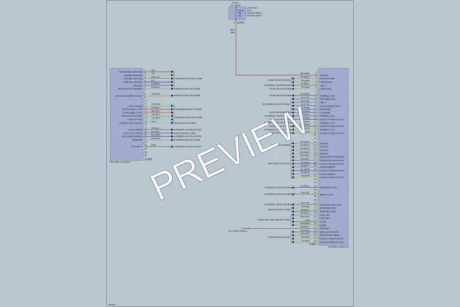 2010 BMW X6 Body Control Modules wiring diagram preview