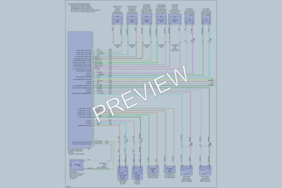 2010 Buick Enclave Supplemental Restraints wiring diagram preview
