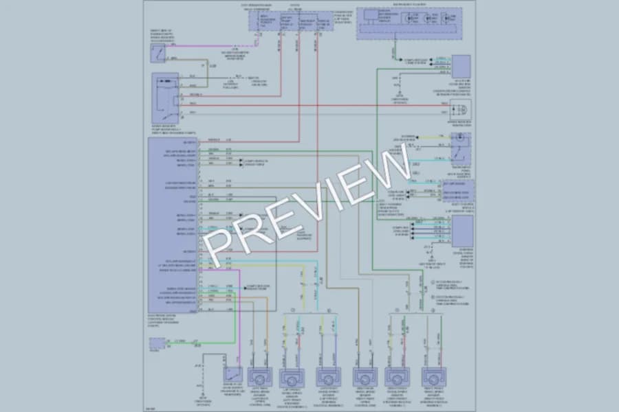 2010 Buick LaCrosse Anti Lock Brakes wiring diagram preview