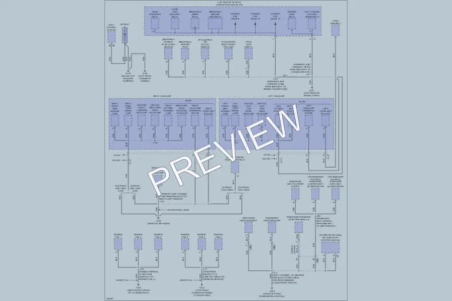 2010 Buick LaCrosse Ground Distribution wiring diagram preview