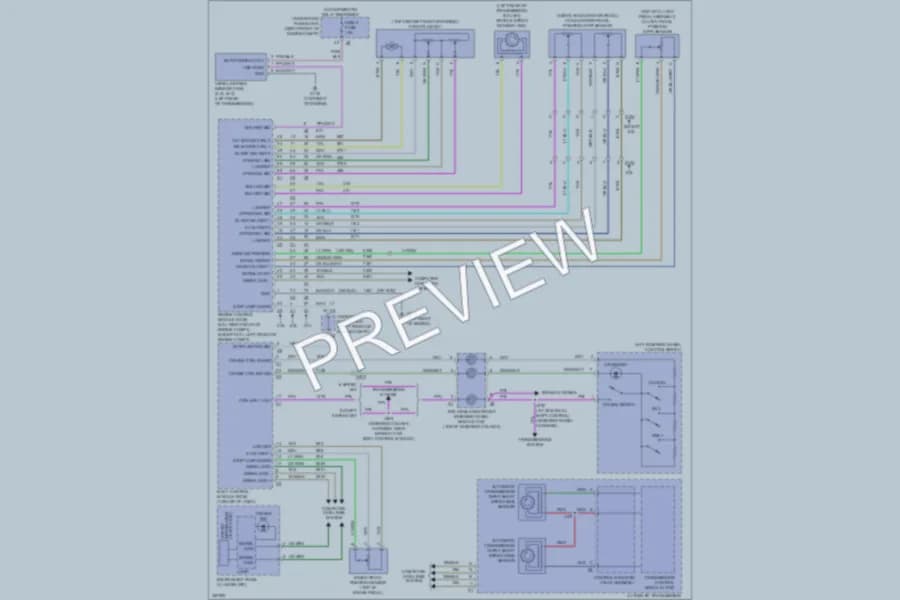 2010 Cadillac CTS Cruise Control wiring diagram preview