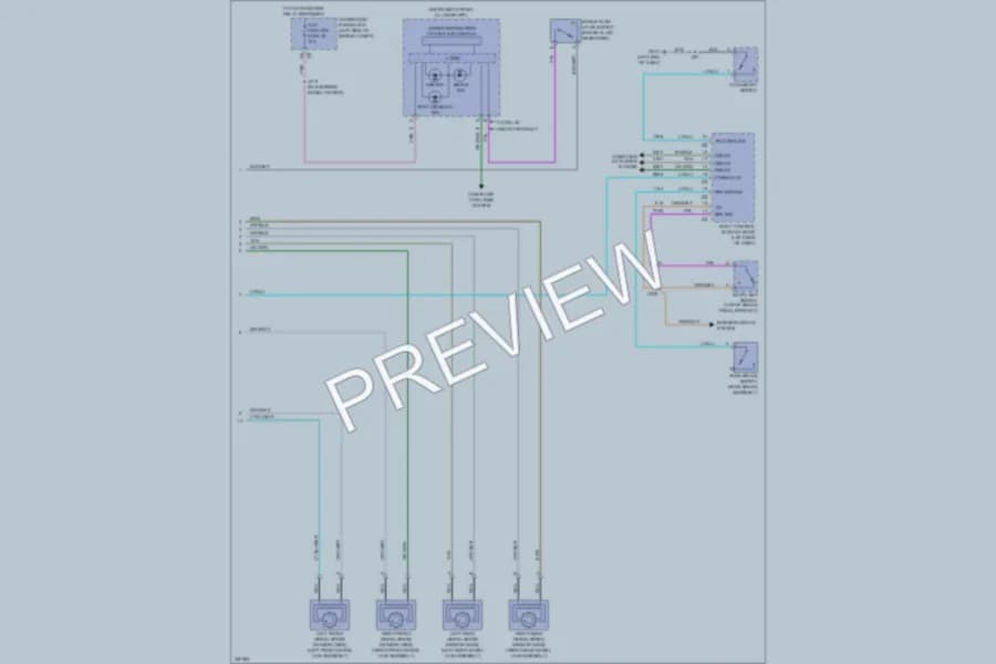 2010 Cadillac EscaladeESV Anti Lock Brakes wiring diagram preview