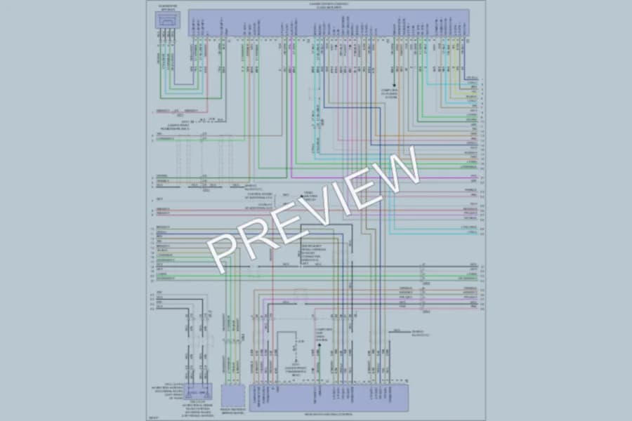 2010 Cadillac EscaladeESV Radio wiring diagram preview