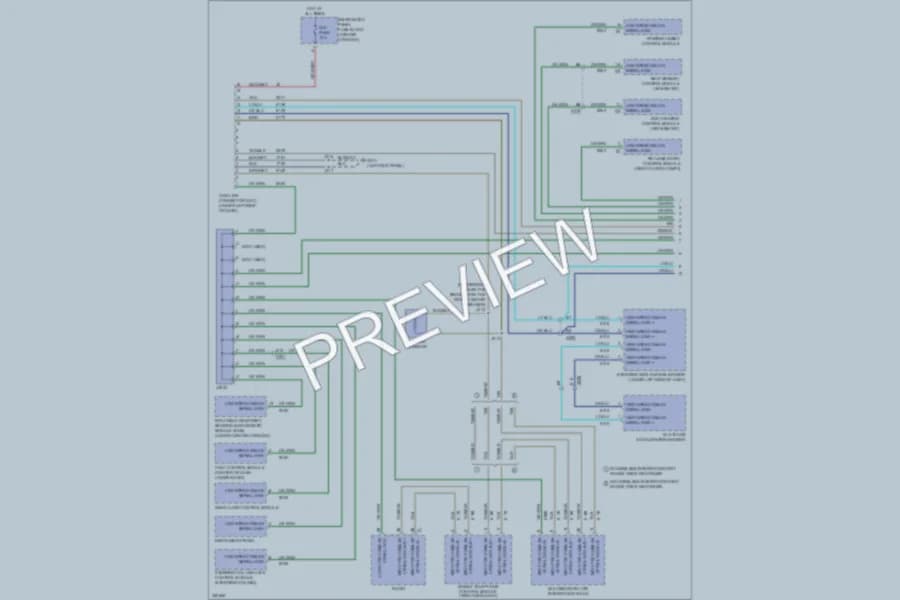 2010 Cadillac SRX Computer Data Lines wiring diagram preview