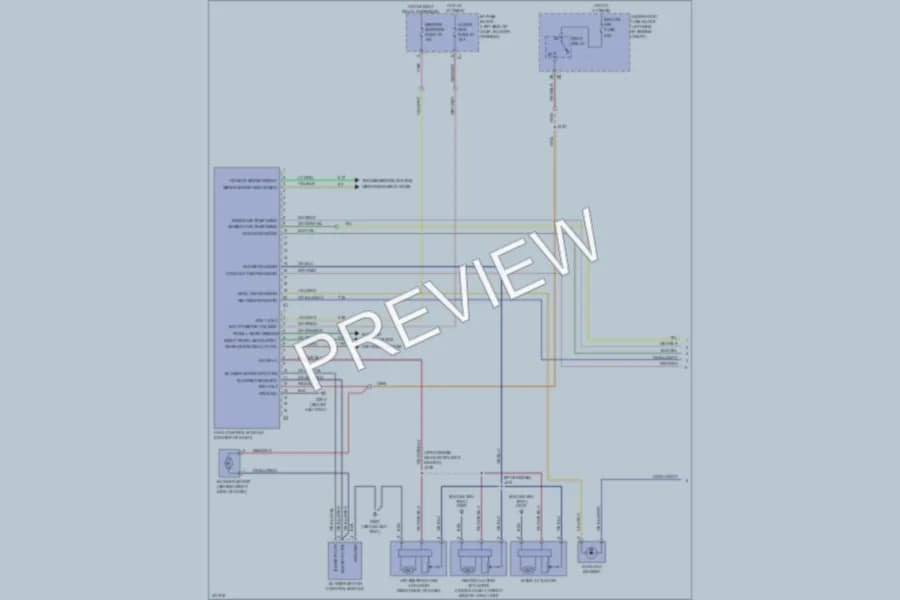 2010 Chevrolet Aveo5 Air Conditioning wiring diagram preview