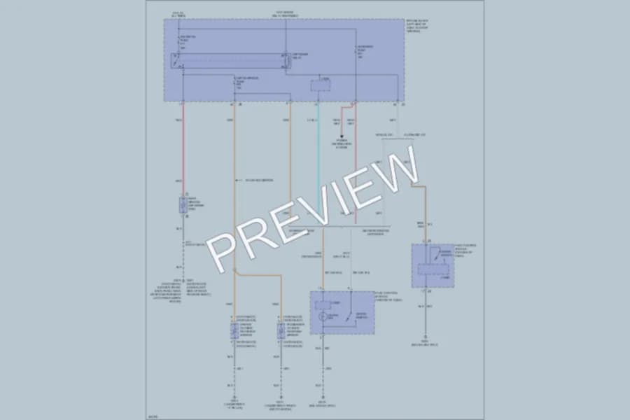 2010 Chevrolet Aveo5 Defoggers wiring diagram preview