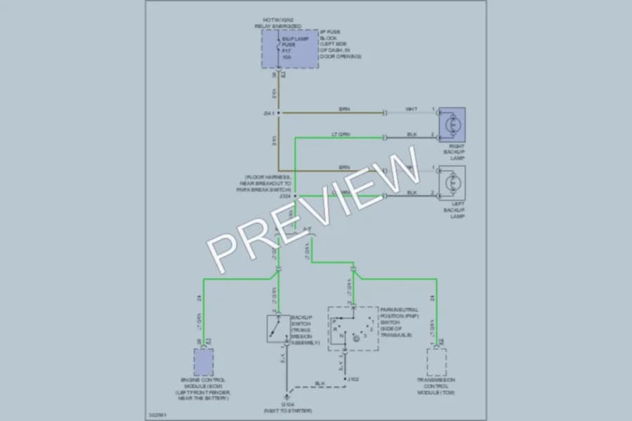 2010 Chevrolet Aveo5 Exterior Lights wiring diagram preview