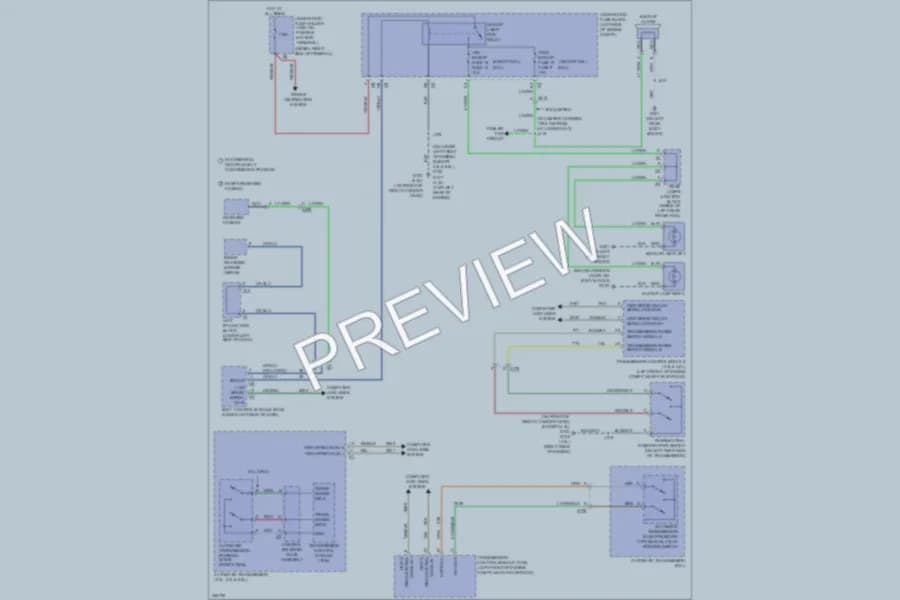 2010 Chevrolet 2500 Hd Exterior Lights wiring diagram preview with protected circuit layout