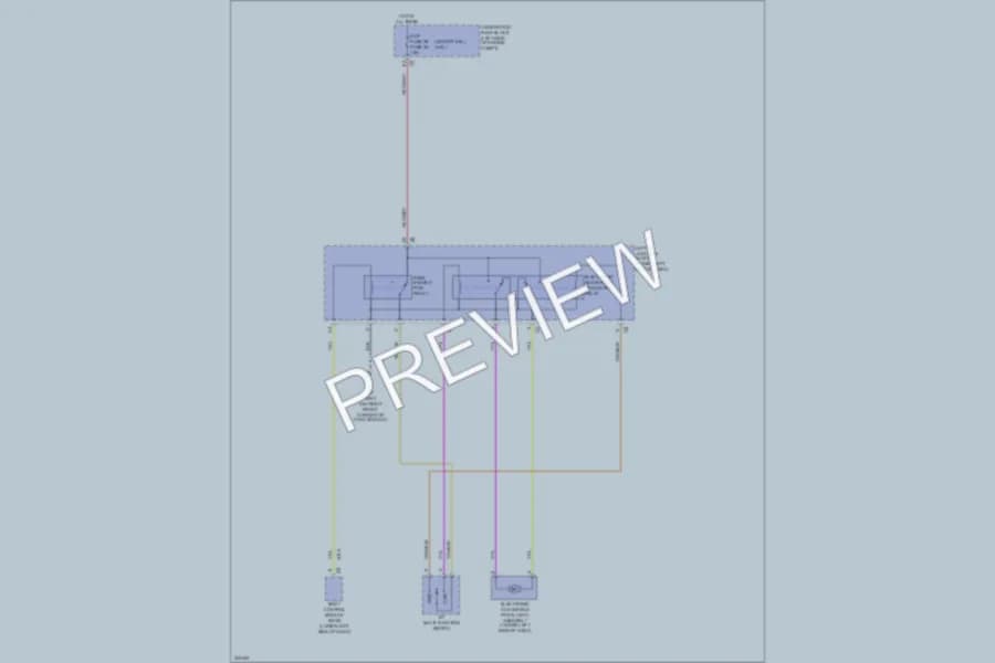 2010 Chevrolet 3500 Hd Power Seats wiring diagram preview with protected circuit layout