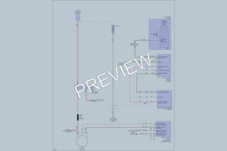 2010 Chevrolet Camaro Starting Charging wiring diagram preview