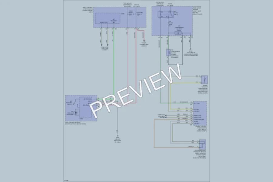 2010 Chevrolet Cobalt Air Conditioning wiring diagram preview