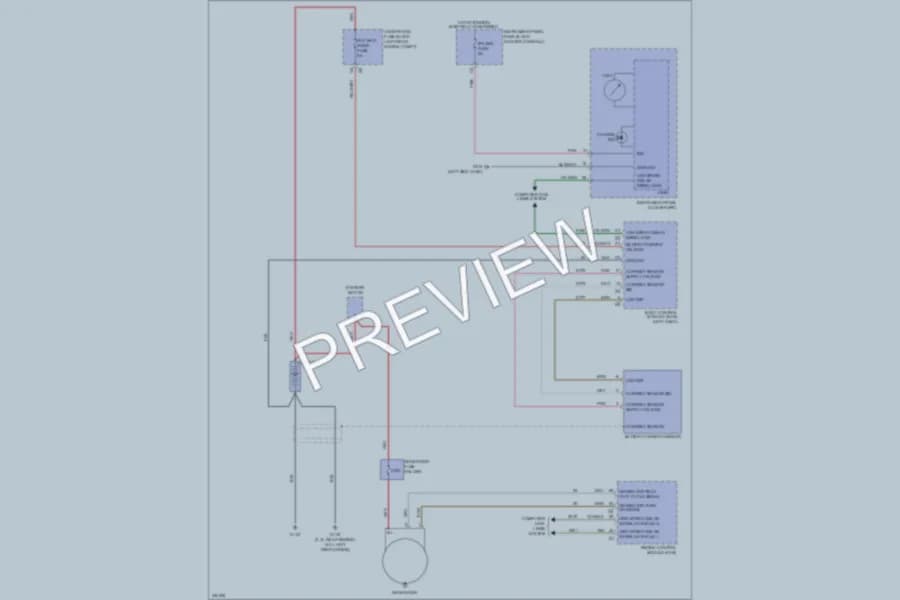 2010 Chevrolet Equinox Starting Charging wiring diagram preview
