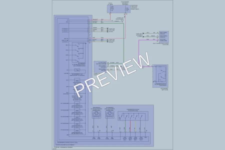 2010 Chevrolet Equinox Transmission wiring diagram preview