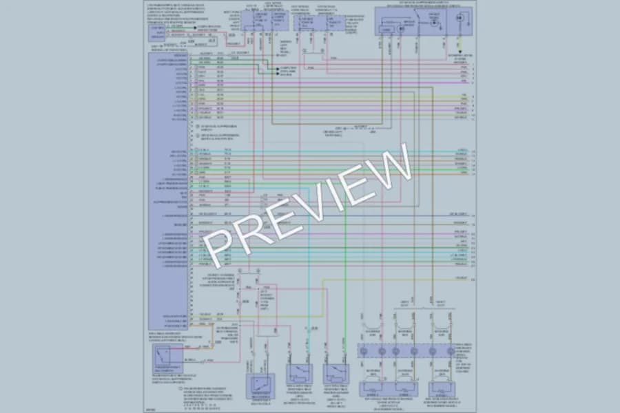 2010 Chevrolet G3500 Supplemental Restraints wiring diagram preview with protected circuit layout