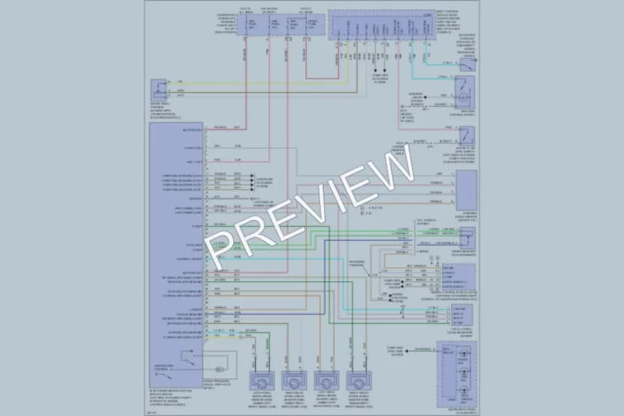 2010 Chevrolet HHR Anti Lock Brakes wiring diagram preview