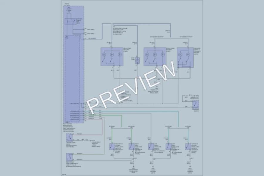 2010 Chevrolet HHR Interior Lights wiring diagram preview