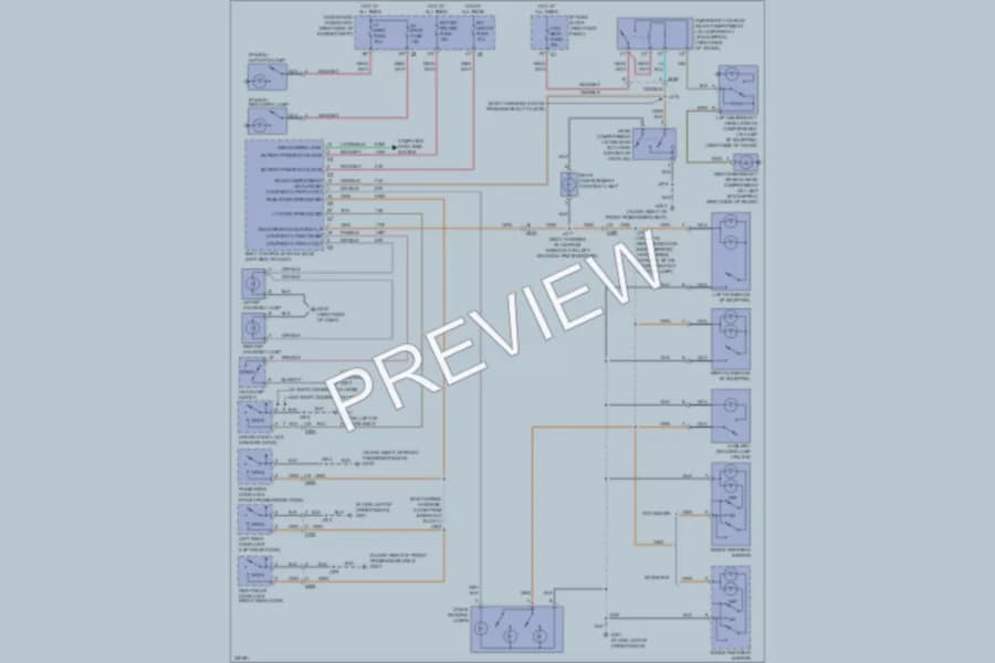2010 Chevrolet Impala Interior Lights wiring diagram preview