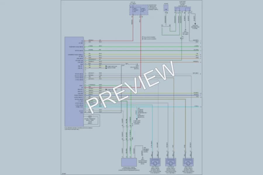 2010 Chevrolet K1500Suburban Anti Lock Brakes wiring diagram preview