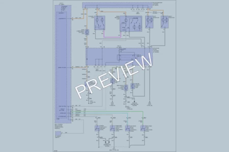 2010 Chevrolet Malibu Interior Lights wiring diagram preview