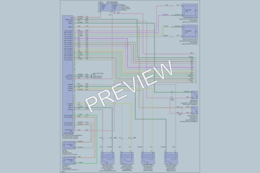 2010 Chevrolet Malibu Supplemental Restraints wiring diagram preview