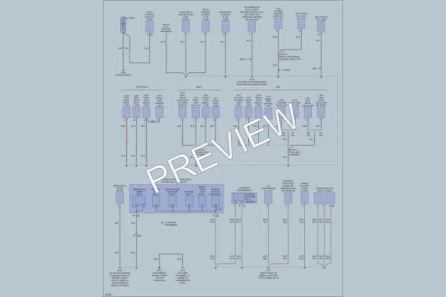 2010 Chevrolet Traverse Ground Distribution wiring diagram preview