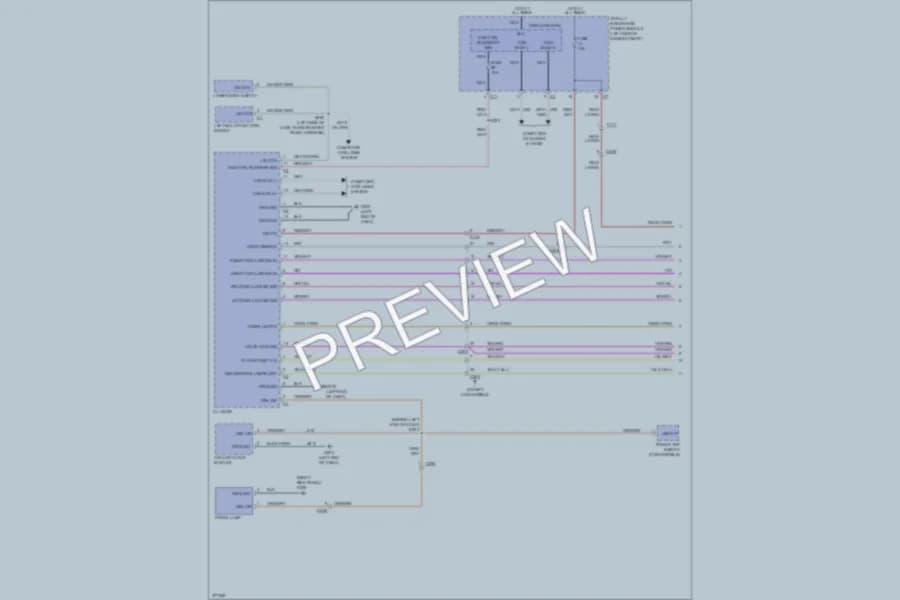 2010 Dodge Avenger Interior Lights wiring diagram preview