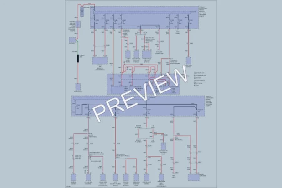 2010 Dodge Avenger Power Distribution wiring diagram preview