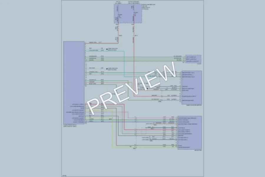 2010 Dodge Challenger Radio wiring diagram preview