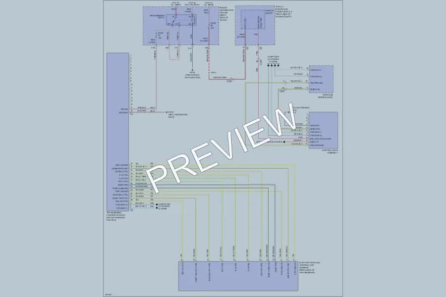 2010 Dodge Challenger Transmission wiring diagram preview
