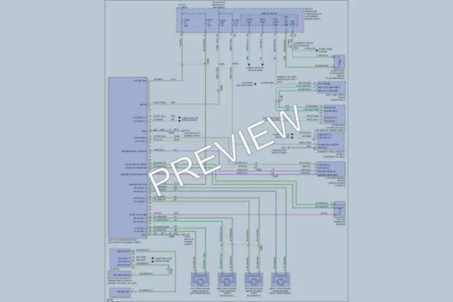 2010 Dodge GrandCaravan Anti Lock Brakes wiring diagram preview
