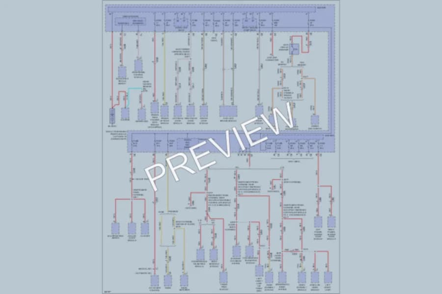 2010 Dodge GrandCaravan Power Distribution wiring diagram preview